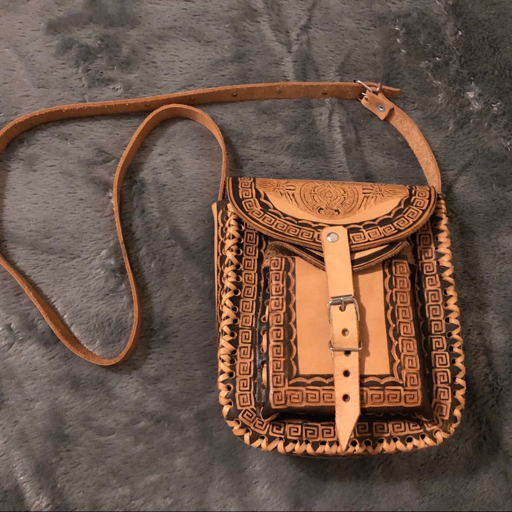 Beautiful Mexican leather bag🔥♥️